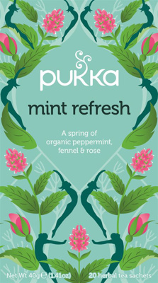Pukka Mint Refresh Tea BIO