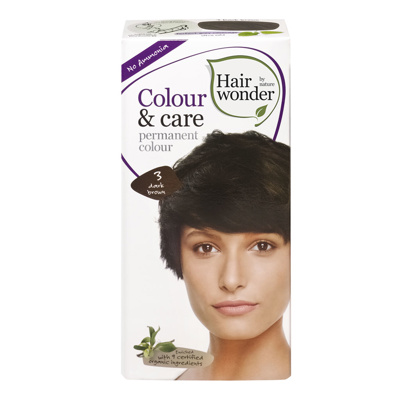 Hairwonder Colour & Care Dark brown 3