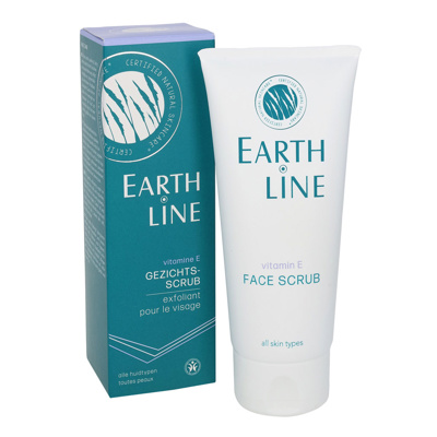 Earth Line Vitamine E Gezichtsscrub | 100 ml