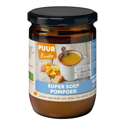 PUUR Rineke Super Soep Pompoen BIO | 196 g