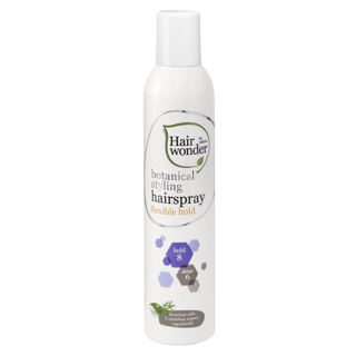 Hairwonder Botanical Styling Hairspray Flexible Hold | 300 ml