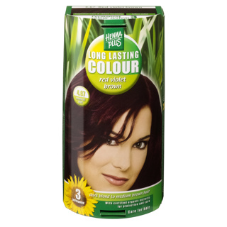 Hennaplus Long Lasting Colour Red violet brown 4.67