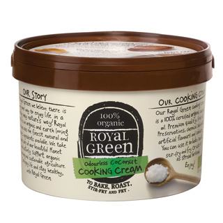 Royal Green Odourless Coconut Cooking Cream BIO | 2500 ml